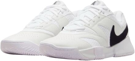 Nike Court Lite 4 Tennisschoenen Dames wit - zwart - 38 1/2