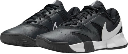 Nike Court Lite 4 Tennisschoenen Heren zwart - wit - 44 1/2