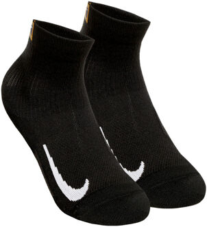 Nike Court Multiplier Max Sportsokken Verpakking 2 Stuks-Zwart,Wit - 34-38