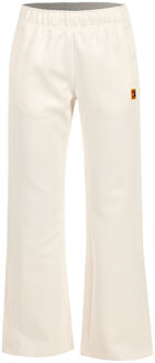 Nike Court Polyknit High Rise Trainingsbroek Dames-Crème - S