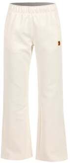 Nike Court Polyknit High Rise Trainingsbroek Dames-Crème - XL