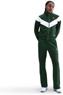 Nike Court Polyknit High Rise Trainingsbroek Dames-donkergroen - XL