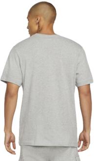 Nike Court Swoosh-logo-T-shirt voor heren in grijs
