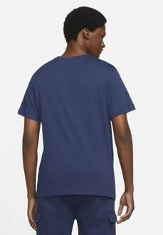 Nike Court Swoosh-logo-T-shirt voor heren in marineblauw - maat Navy
