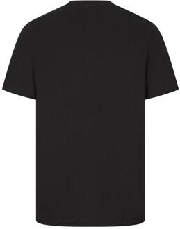 Nike Court Swoosh-logo-T-shirt voor heren in zwart - maat S