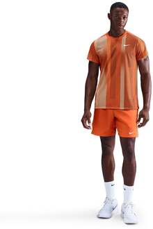 Nike Court Victory Dri-Fit 7in Shorts Heren oranje - XL
