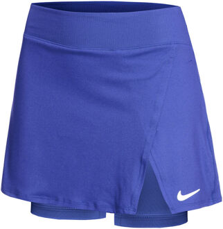 Nike Court Victory Dri-Fit Flouncy Rok Dames blauw - XS