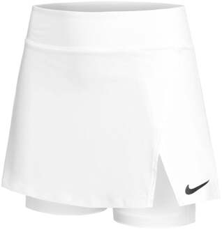 Nike Court Victory Dri-Fit Rok Dames wit - S