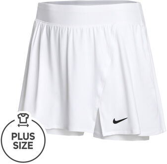 Nike Court Victory Dri-Fit Straight Plus Rok Dames wit - XL