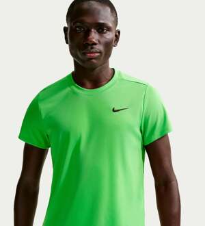 Nike Court Victory Dry T-shirt Heren-groen - L