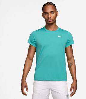 Nike Court Victory Dry T-shirt Heren turkoois - XL