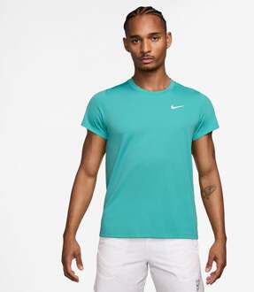 Nike Court Victory Dry T-shirt Heren turkoois - XS,S,M,L,XL,XXL