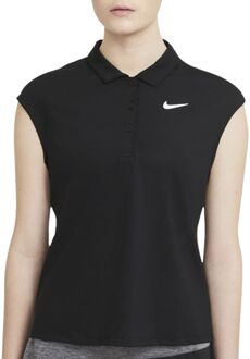 Nike Court Victory  Sportshirt - Maat M  - Vrouwen - Zwart