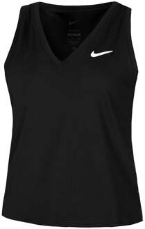 Nike Court Victory Tanktop Dames-Zwart - L