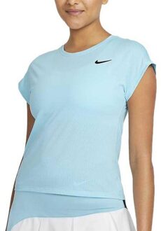 Nike Court Victory Top - Blauw - Dames - maat  XL