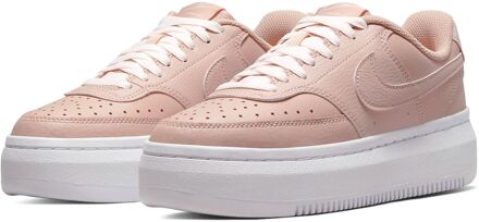Nike Court Vision Alta Leather Women - Roze Platform Sneakers - 38,5