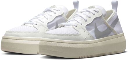 Nike Court Vision Alta Sneakers Dames wit - zilver - crème - 40 1/2