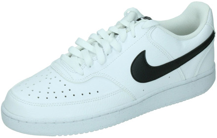 Nike Court Vision Low Next Nature Sneaker Heren wit - zwart - 40 1/2