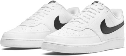 Nike Court Vision Low Next Nature Sneaker Heren wit - zwart - 42 1/2