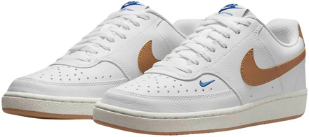Nike Court Vision Low Next Nature Sneakers Dames wit - bruin - 40 1/2