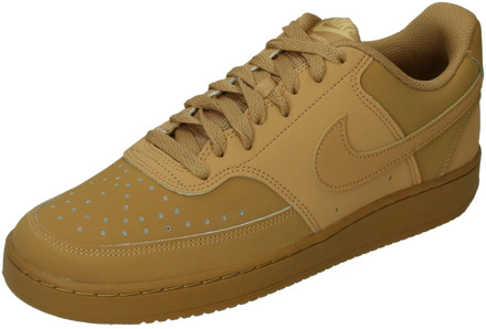 nike court vision low sneakers geel/bruin heren - 43