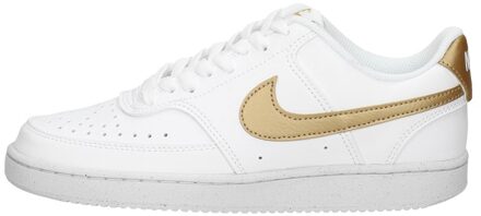 Nike court vision low sneakers wit/goud dames dames - 42