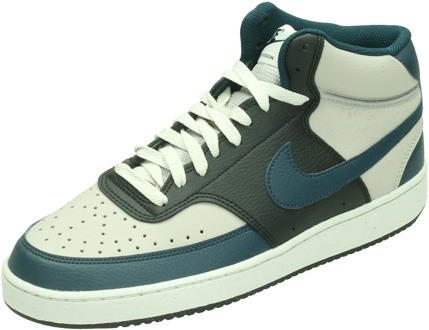 Nike Court Vision Mid Next Nature Sneaker Heren lichtgrijs - zwart - 42 1/2