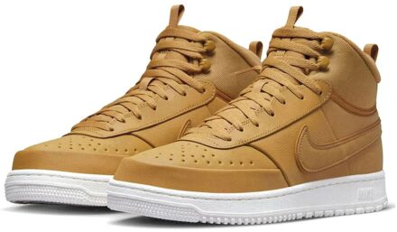 nike court vision mid winter sneakers geel/bruin heren - 46