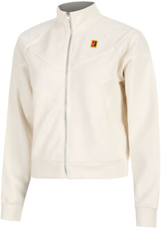 Nike Courtly Knit Heritage Trainingsjack Dames-Crème - S,XL