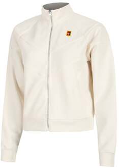 Nike Courtly Knit Heritage Trainingsjack Dames-Crème - XL