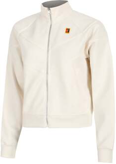 Nike Courtly Knit Heritage Trainingsjack Dames-Crème - XS,S,M,L,XL