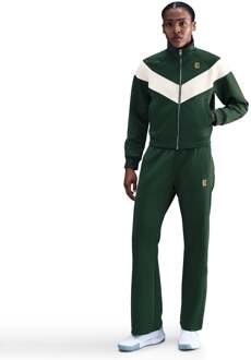 Nike Courtly Knit Heritage Trainingsjack Dames-donkergroen - XS,S,M,L,XL