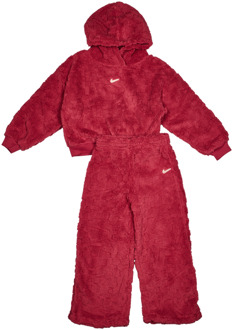 Nike Cozy Jacquard Trainingspakken Peuter - Paars - Maat 92 - 98 CM - Sherpa Purple