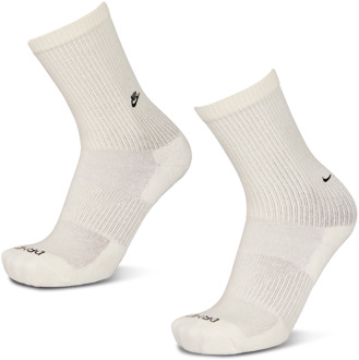 Nike Crew 2 Pack Sokken Unisex - Blauw - Maat 42 - 46 Blue