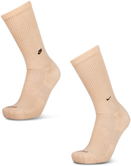 Nike Crew 2 Pack Sokken Unisex - Bruin - Maat 42 - 46 Brown
