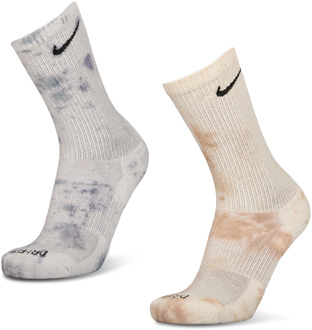 Nike Crew 2 Pack Sokken Unisex - Grijs - Maat 42 - 46 Grey