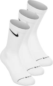 Nike Crew Tennissokken Verpakking 3 stuks Unisex wit - 43-46
