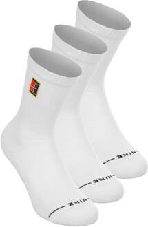 Nike Crew Tennissokken Verpakking 3 stuks Unisex wit - 43-46