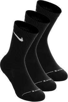 Nike Crew Tennissokken Verpakking 3 stuks Unisex zwart - 43-46