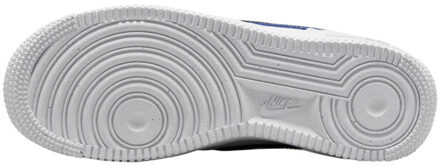 Nike Dames air force 1 swoosh leren trainers Wit - 38