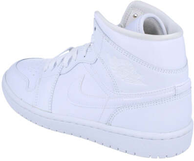 Nike Dames Air Jordan 1 Mid Witte Sneakers - EU 38.5 / UK 5.5