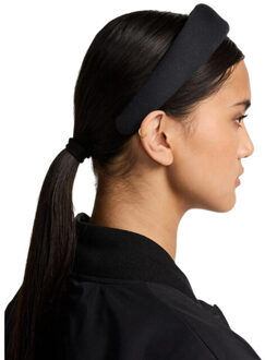 Nike Dames club logo fleece hoofdband Zwart - One size