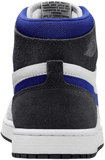 Nike Dames/Dames Air Jordan 1 Leren Trainers (Wit/zwart/blauw) - EU 38.5 / UK 5.5