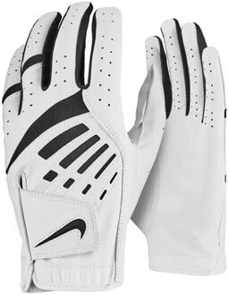 Nike Dames/dames Dura Feel IX Rechtshandige golfhandschoen (Wit/zwart) - maat