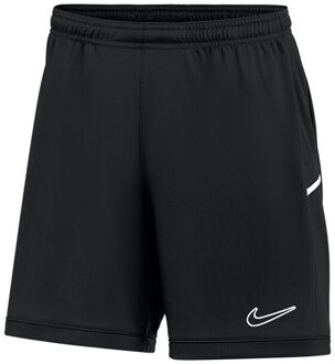 Nike Dames dri fit academy korte broek Zwart - L