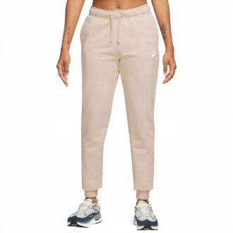 Nike Dames nsw club fleece joggingbroek Beige - L
