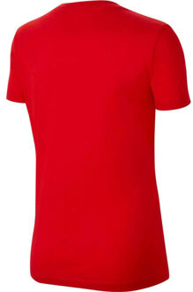 Nike Dames park 20 dri-fit t-shirt - maat L Rood