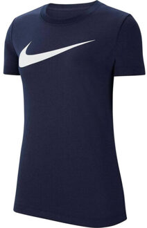 Nike Dames park 20 dri-fit t-shirt - maat XS Blauw
