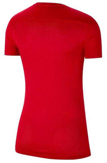 Nike Dames park vii dri-fit t-shirt - maat XS Rood