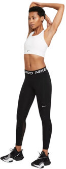 Nike Dames pro dri-fit legging mid rise Zwart - S